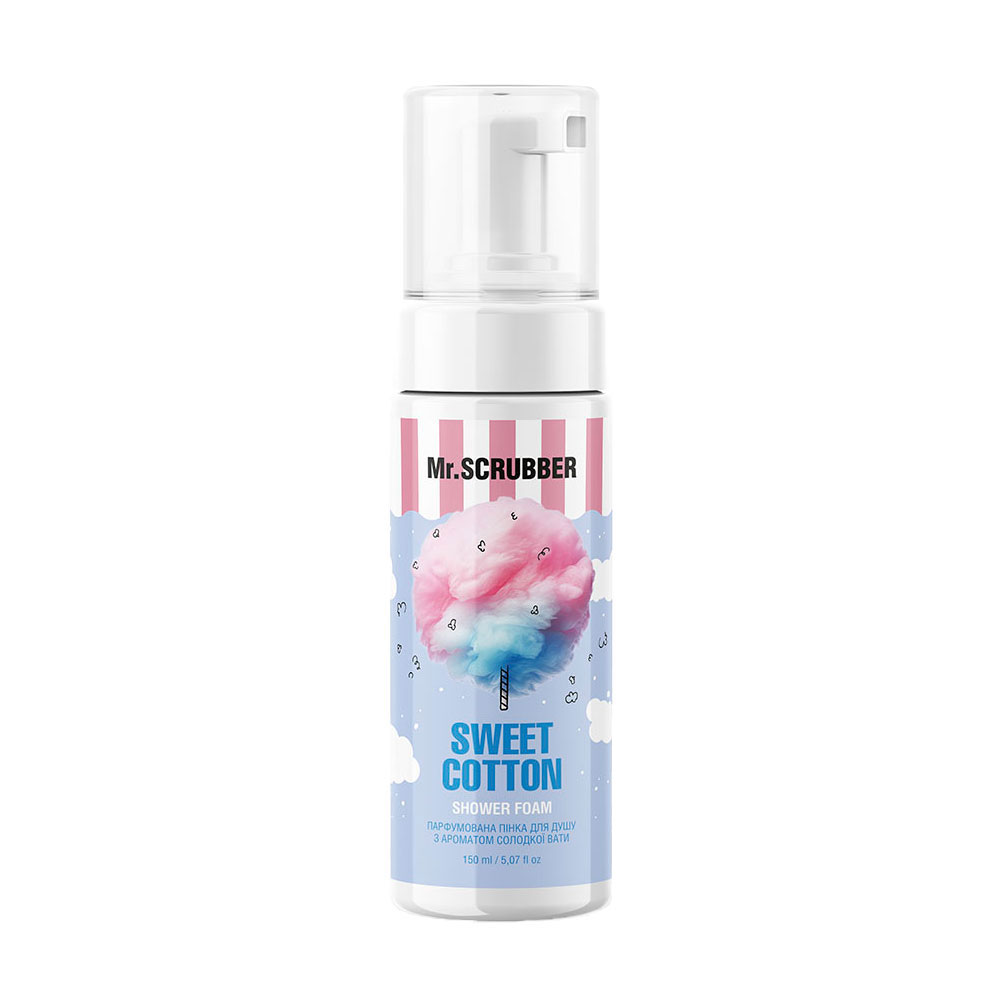 Парфумована пінка для душу Mr.Scrubber Sweet Cotton Shower Foam жіноча, 150 мл