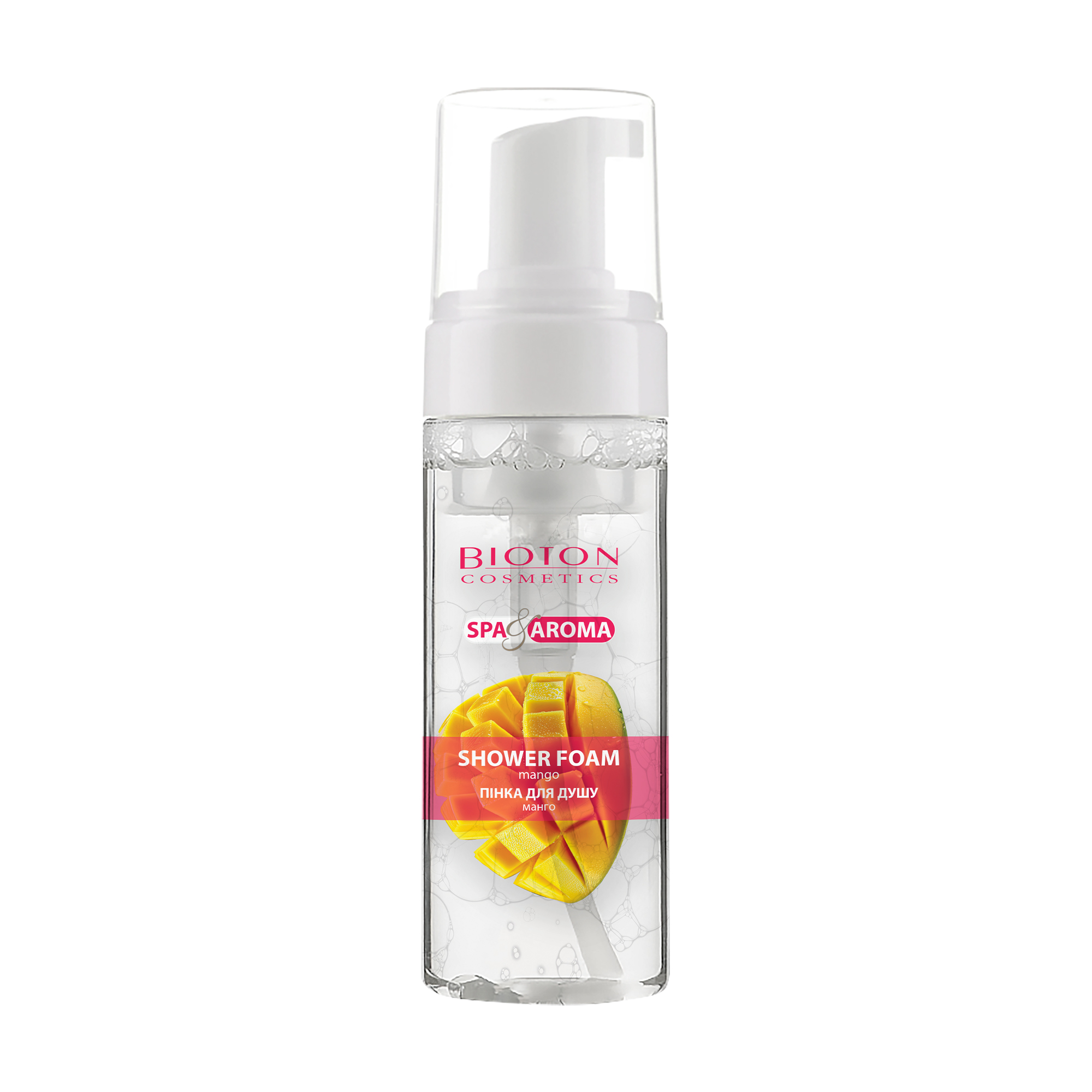 Пінка для душу Bioton Cosmetics Spa &amp; Aroma Shower Foam Манго, 150 мл