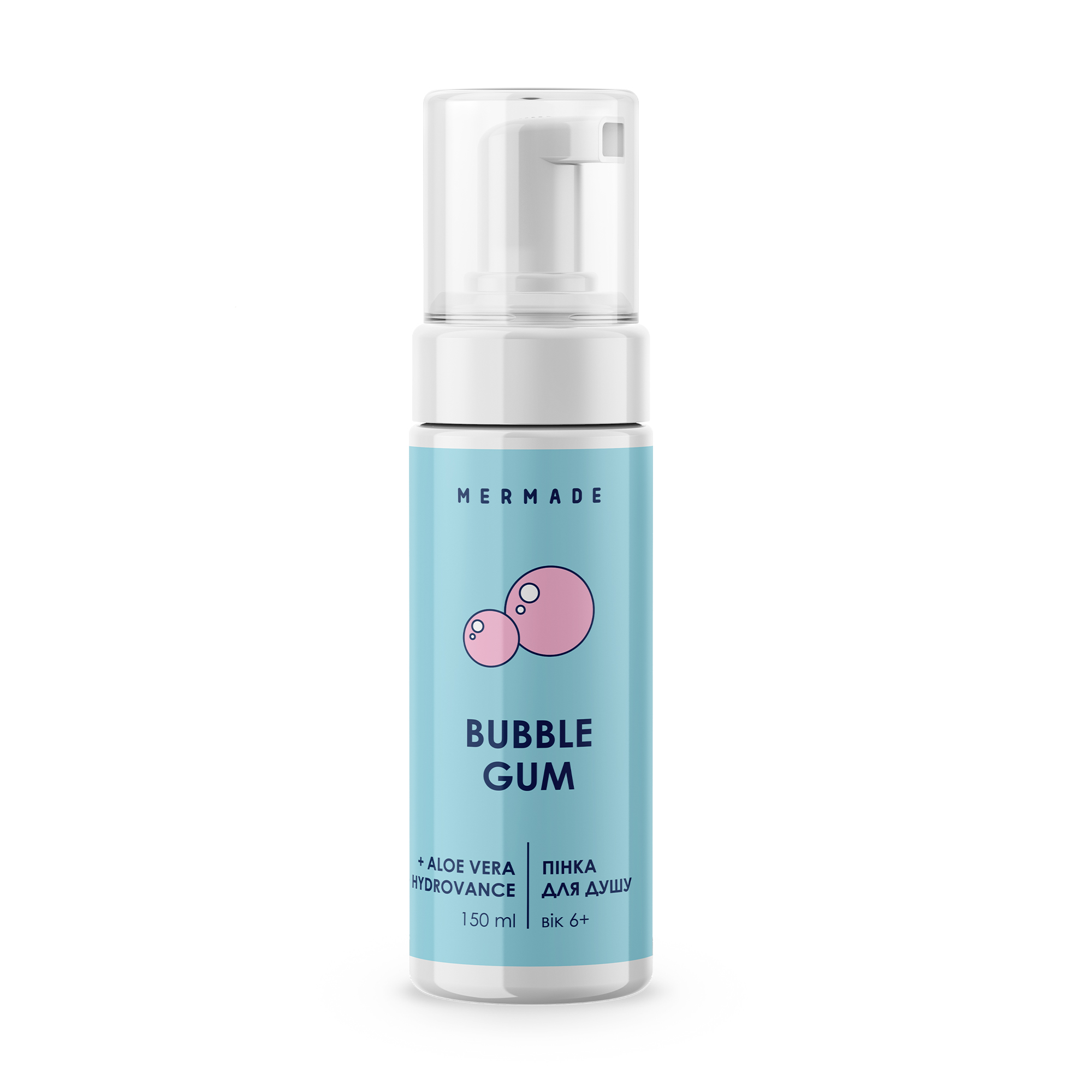 Пінка для душу Mermade Bubble Gum, 150 мл